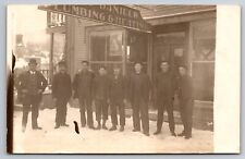 Sam Daniels Plumbing & Heating Hardwick Vermont? c1910 Real Photo RPPC picture
