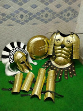 Medieval Full Body Armor, Templar Crusader Combat Greek Knight Suit With Corinth picture