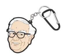 Berkshire Hathaway Warren Buffet Backpack Keychain Clip picture