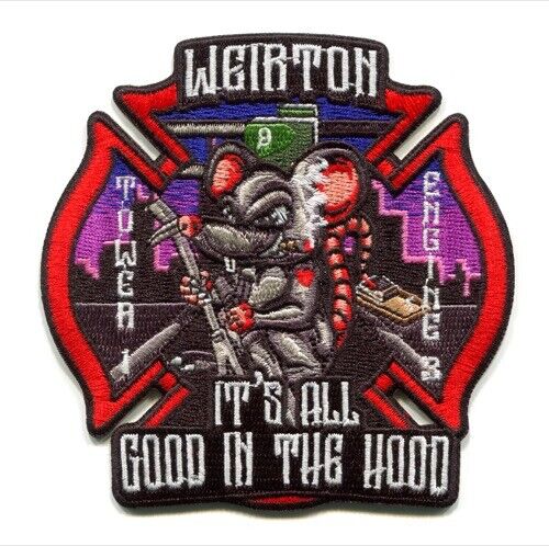 Weirton Fire Department Station 1 Patch West Virginia WV