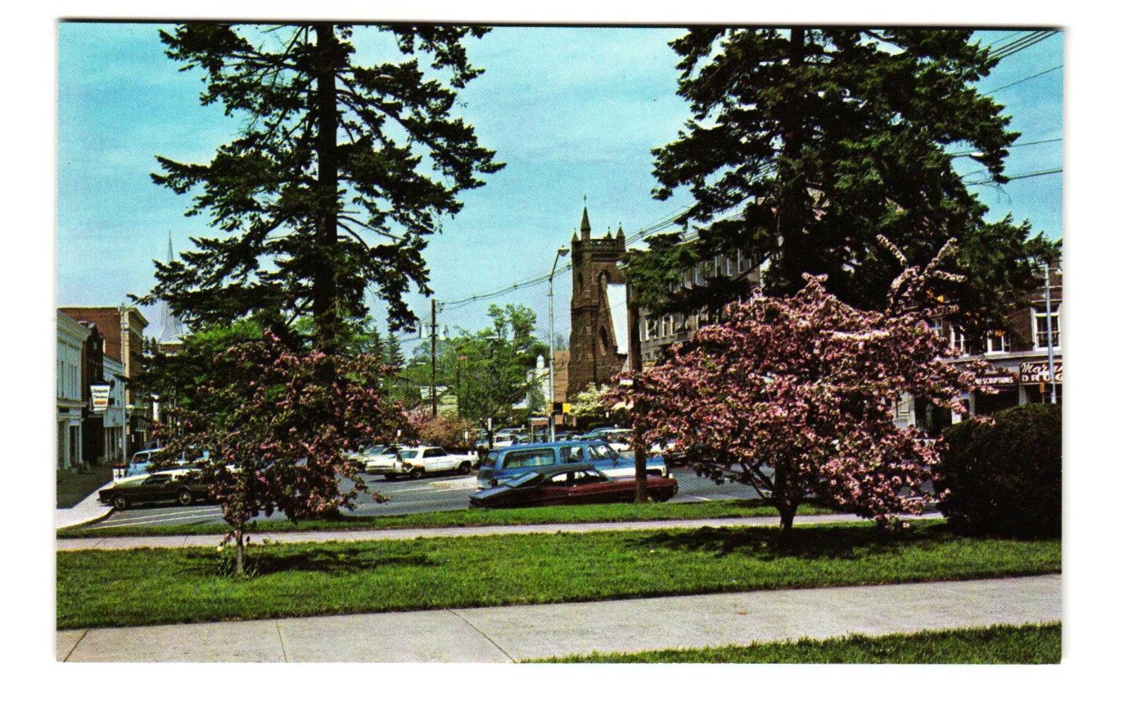 Wallingford CT vintage postcard unposted Wallingford CT vintage postcard unposted
