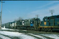 Guilford Trans Ind (GTI) / D&H # 654 EB @ Mechanicville   R picture