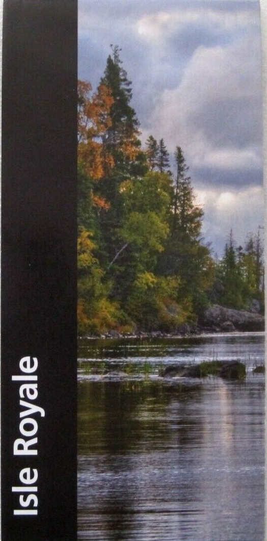 Isle Royale National Park National Park Service Unigrid Brochure Map Isle Royale National Park National Park Service Unigrid Brochure Map