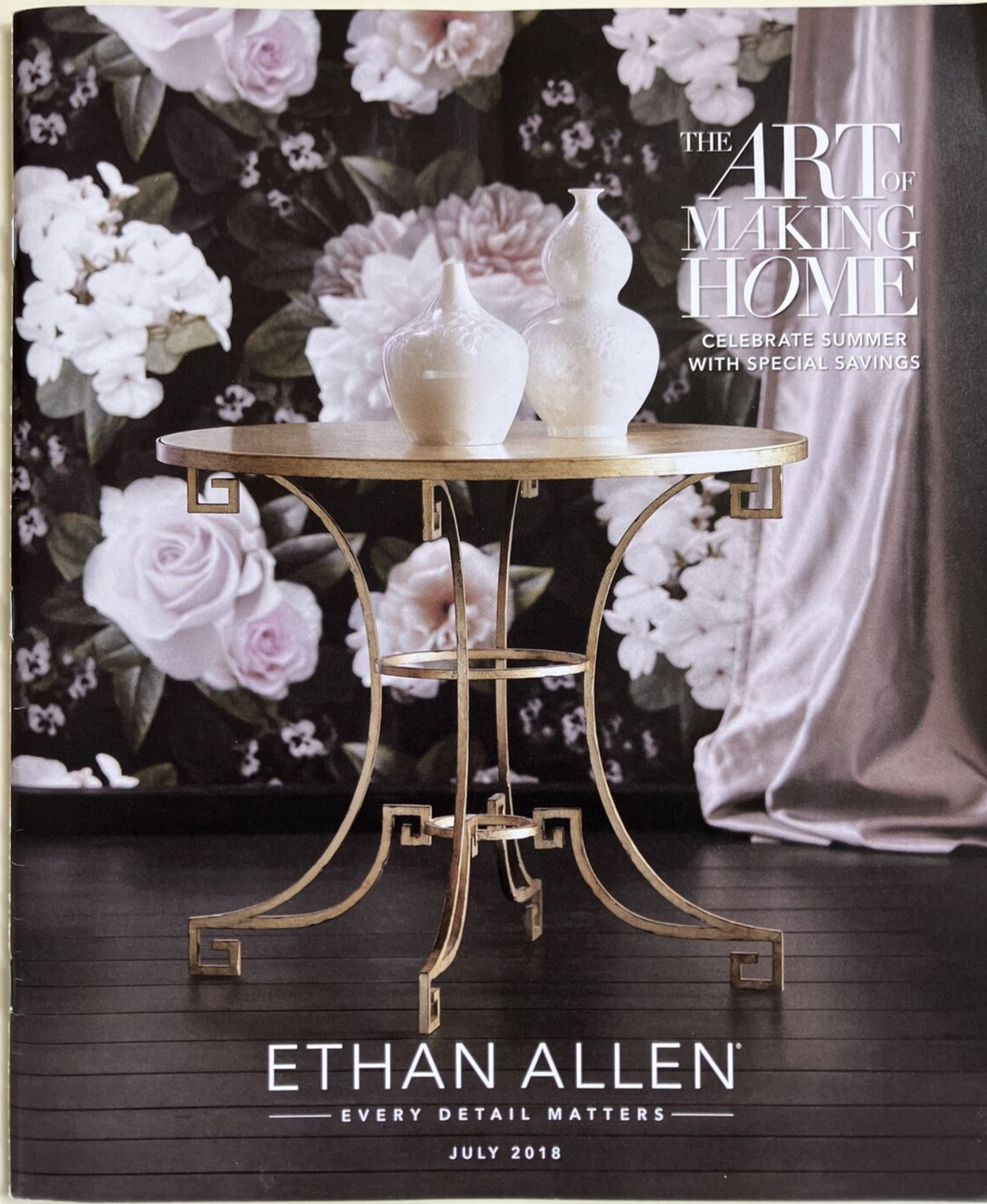 Ethan Allen Every Detail Matters The Art of Making Home Advertising Brochure 40p