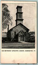 Old Methodist Episcopal Church Bennington VT Vermont UNP PMC DB Postcard J10 picture