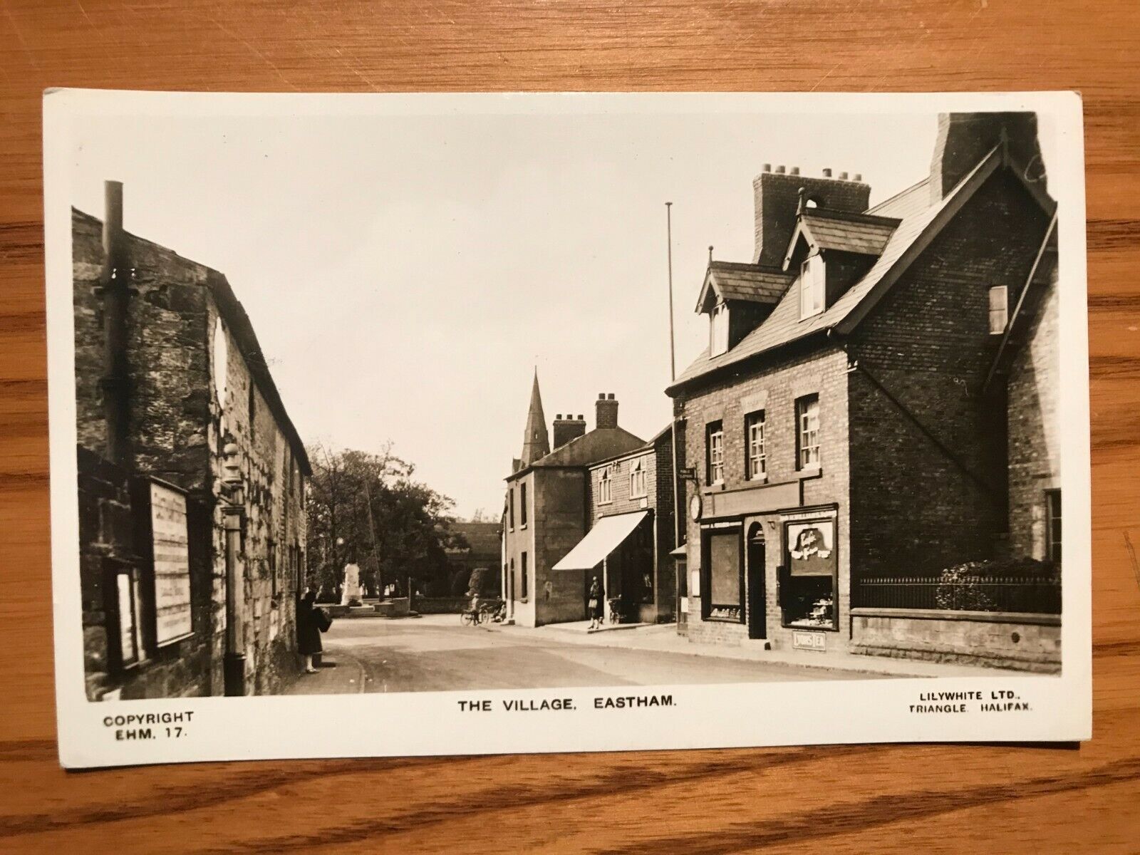 The Village, Eastham - Vintage Postcard - Lilywhite LTD. Triangle Halifax