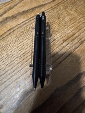 Lot Of 2 Everyman Grafton Super Matte Black Pen & Pencil picture