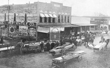 Street View Lumber Carts Vergennes Illinois IL - Reprint picture