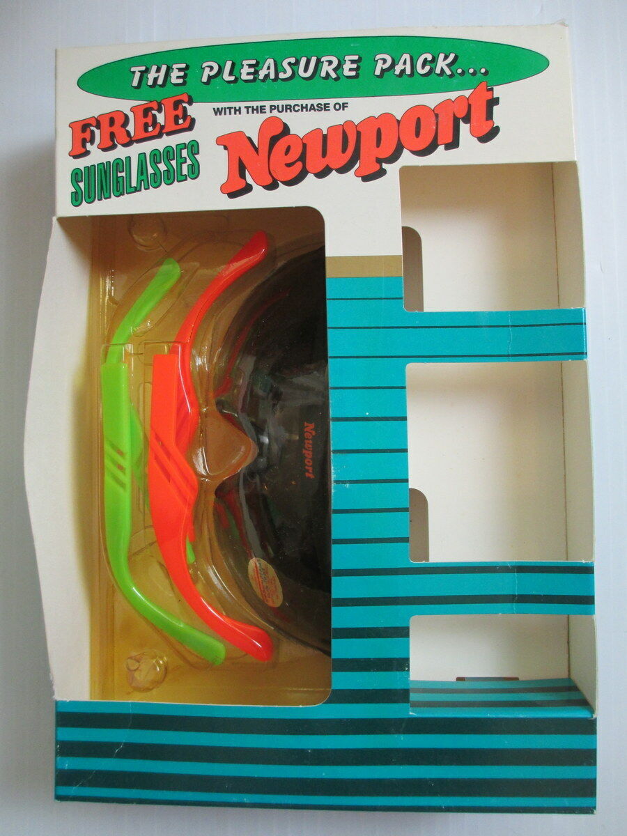 Newport cigarettes Pleasure Pack sunglasses new in box