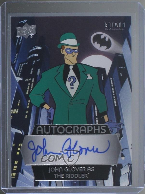 2026 Upper Deck Batman The Animated Series John Glover Ridder #A-JG Auto 1u9c 2026 Upper Deck Batman The Animated Series John Glover Ridder #A-JG Auto 1u9c