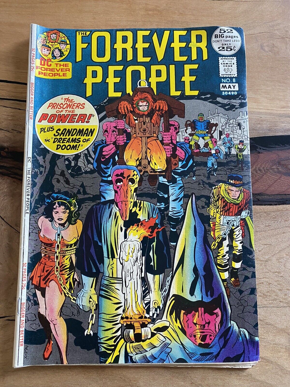 The Forever People #8  May 1972 Jack Kirby