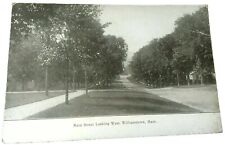 Postcard Williamstown, Massachusetts Main Street looking West  picture