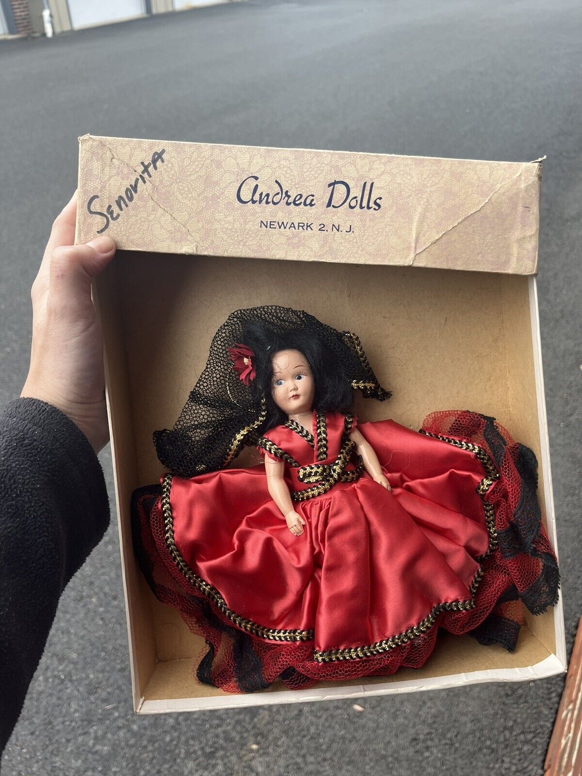 Vintage Spanish Andrea Newark Doll