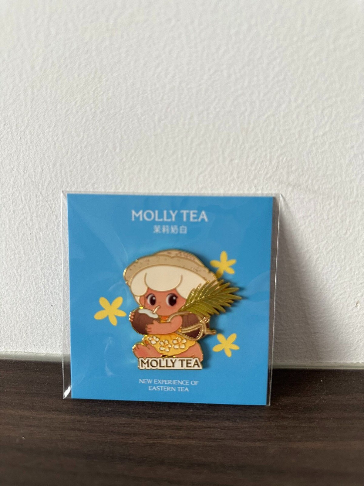 Molly Tea Coconut Character Metal Fridge Magnet Limited Collaboration Molly Tea Coconut Character Metal Fridge Magnet Limited Collaboration
