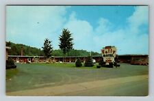 Brattleboro VT-Vermont, Holly Motel Antique Vintage Postcard picture