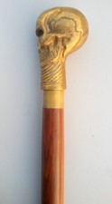 Collectibles Alexander McQueen Skull Walking Stick Skull Handle Walking Cane 36