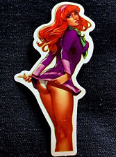 DAPHNE SEXY GIRL STICKER✨💋🎃👻❤️‍🔥✨3 1/2” X 1 1/2”✨GLOSSY✨Scooby-Doo💜CUTE💜✨ picture