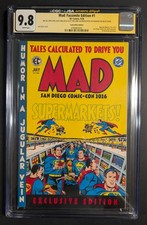 SDCC 2026 DC Mad Mag Ex Cover Ed. CGC 9.8 4x Signed Lee Loeb Williams Sinclair picture