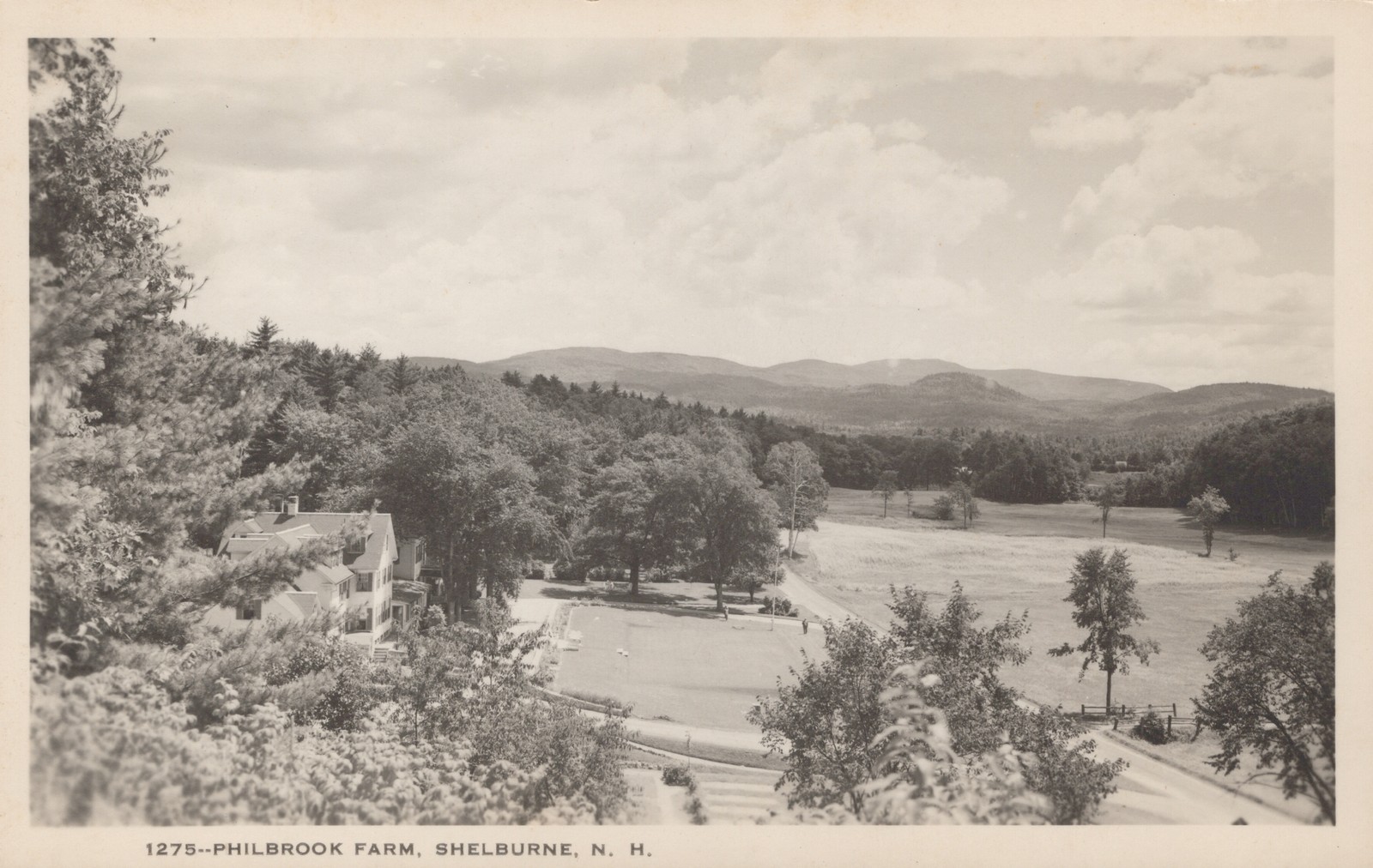 Philbrook Farm Shelburne NH RPPC Real Photo Postcard White Mountains Shorey Stud Philbrook Farm Shelburne NH RPPC Real Photo Postcard White Mountains Shorey Stud