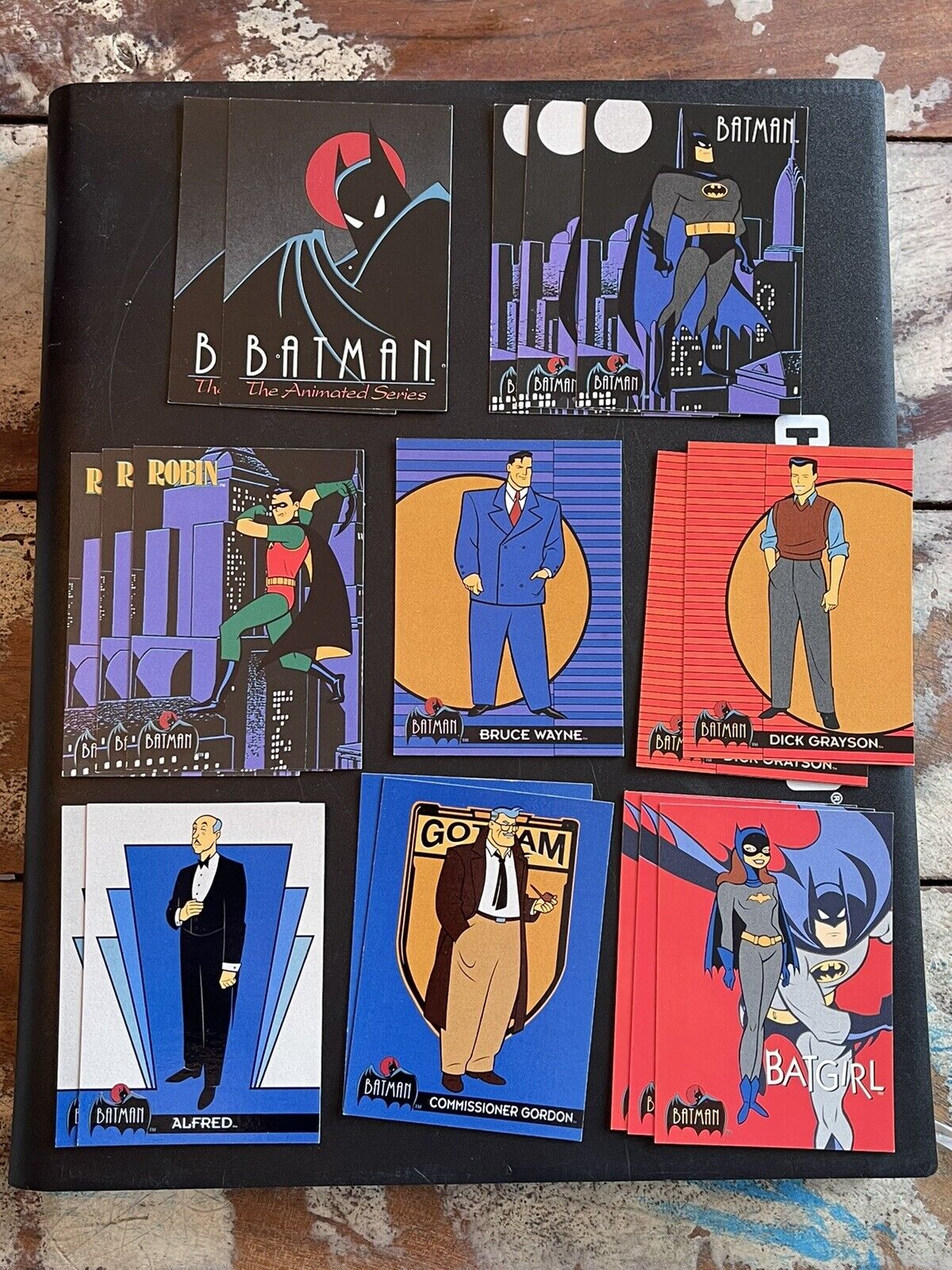 1993 TOPPS BATMAN ANIMATED - PICK / CHOOSE YOUR CARDS 