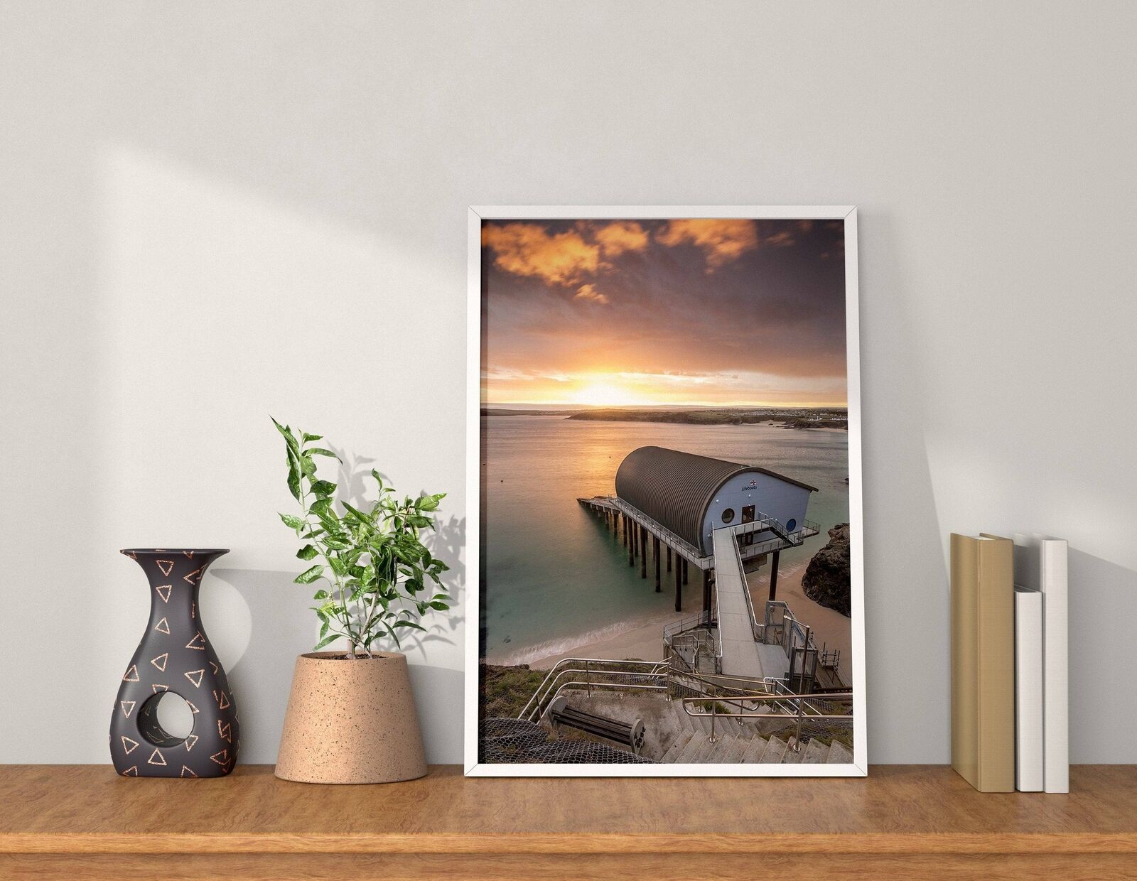 RNLI Shop | Wall Art of Padstow Lifeboat Station, Cornwall Prints for Sale Home 