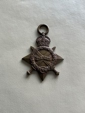 1914 /15 Star Essex Regiment Gallipoli Casualty WW1 Medal KIA picture