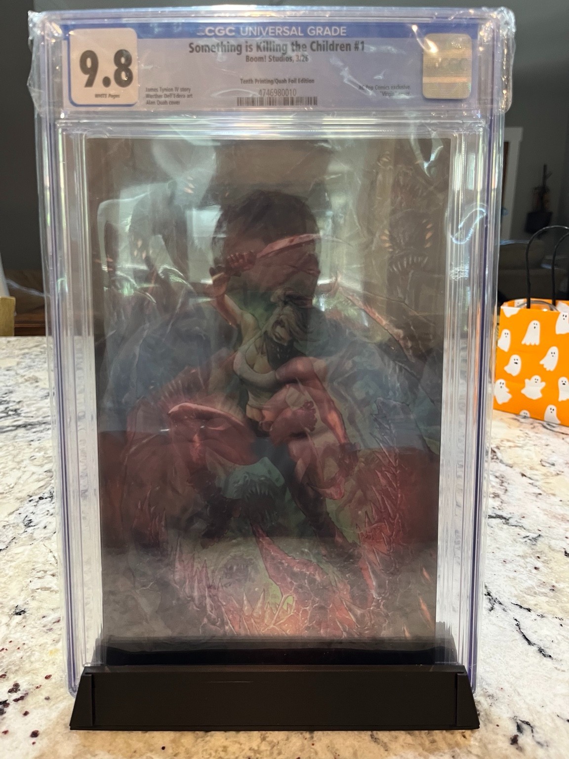 SIKTC #1 CGC 9.8 Alan Quah Virgin Foil 10th Print AC Pop LTD 375 SIKTC #1 CGC 9.8 Alan Quah Virgin Foil 10th Print AC Pop LTD 375