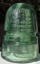 GLASS INSULATOR CD 145 BROOKFIELD  picture