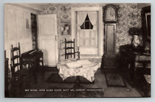 Best Room John Alden House Duxbury Massachusetts MA Collotype Vtg Postcard picture