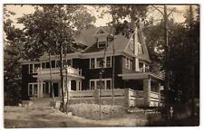 ML Quinlan's Residence Soperton WI RPPC Crystal Bell Inn and Spa Postcard 1900s picture