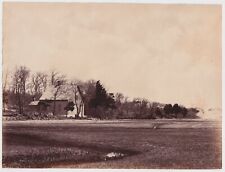 French Cable House at Duxbury Massachusetts : RARE 1884 New England Photo  picture