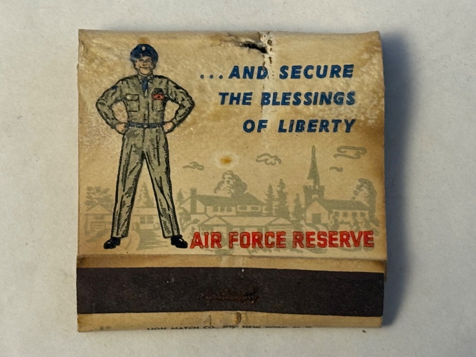 Air Force Reserve Needs You Full Feature Matchbook Albany NY Recruiting Unit Old Air Force Reserve Needs You Full Feature Matchbook Albany NY Recruiting Unit Old