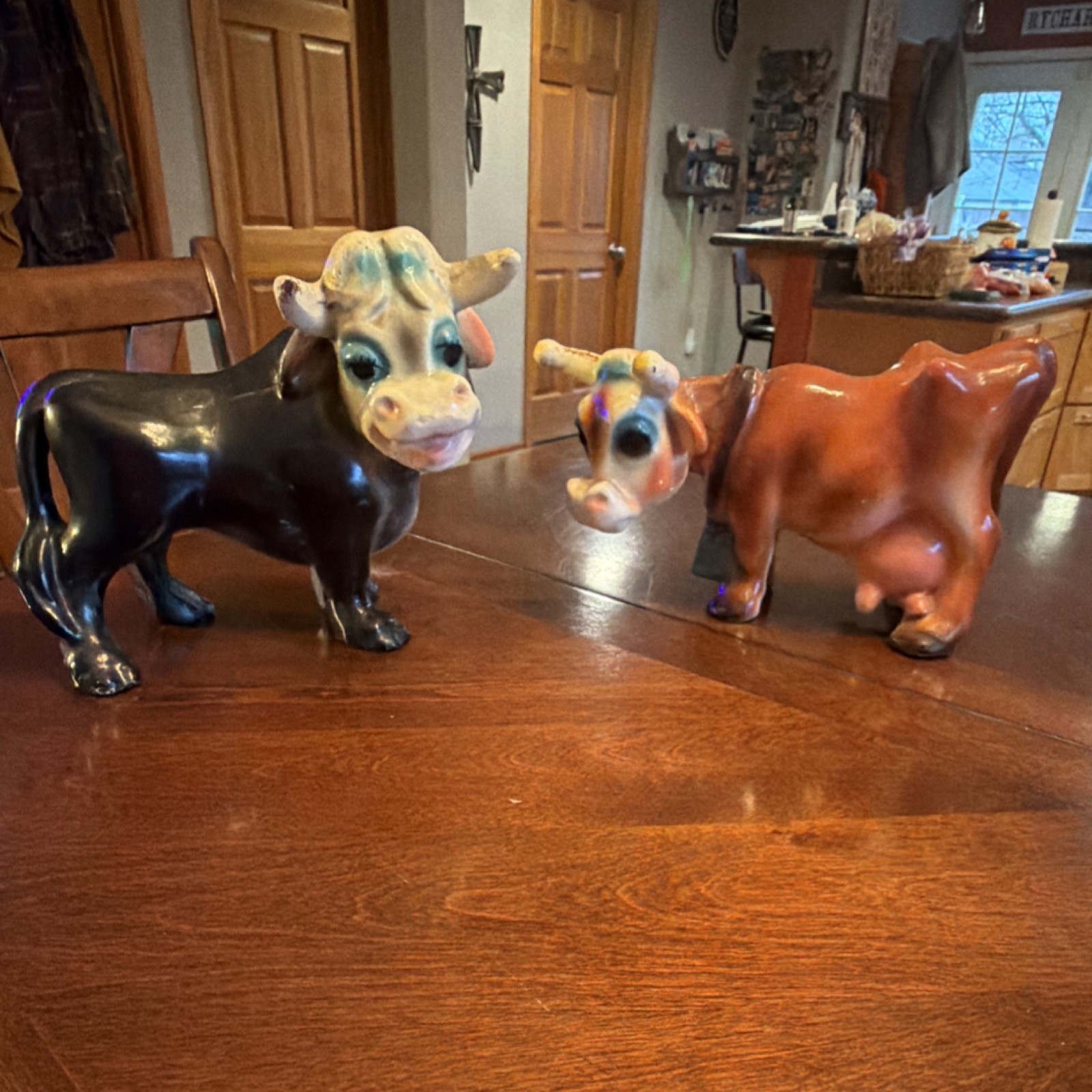 Vintage 1938 Disney’s Chalk Ware Ferdinand The Bull and His Mom Lucita Very Rare Vintage 1938 Disney’s Chalk Ware Ferdinand The Bull and His Mom Lucita Very Rare