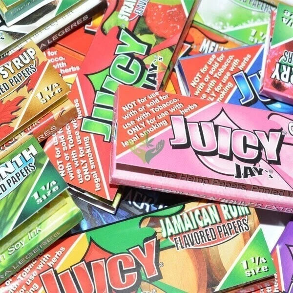 6x Juicy Jay's Rolling Papers Flavored KING SIZE Variety Bundle FREE SHPN 6x Juicy Jay's Rolling Papers Flavored KING SIZE Variety Bundle FREE SHPN