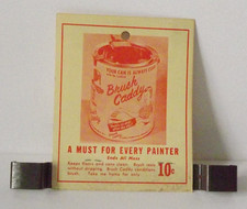 Vintage Paint Can Brush Holder Ludlow Products New Old Stock picture