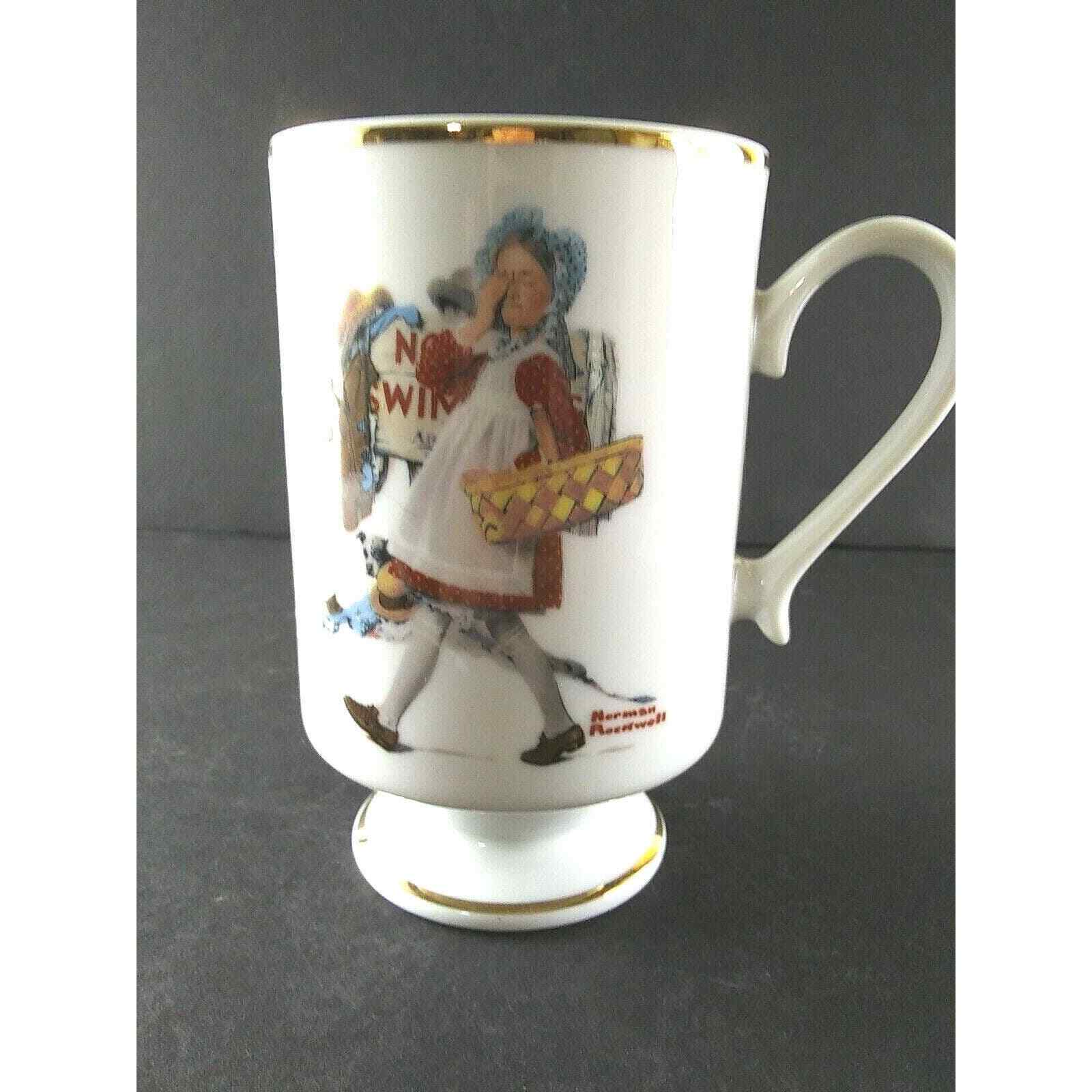 Norman Rockwell Coffee Cup Mug \