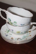 Caroline's Wild Floral Fine Porcelain Teacup & Saucer - Gracie China picture