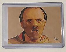 Hannibal Lecter Limited Edition Artist Signed Anthony Hopkins Card 1/10 picture