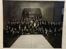 Amherst College Campus Wilder-Hall Building Group Photo With Dog picture