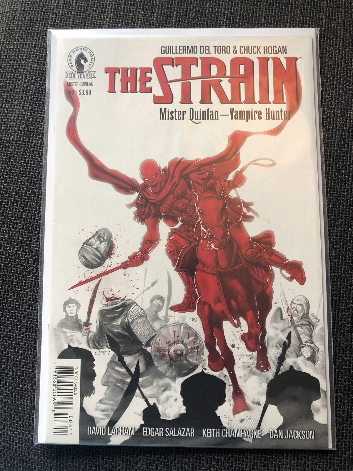 The Strain Mister Quinlan-Vampire Hunter #3 Dark Horse Comics