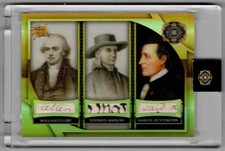 Pieces Of The Past 1776 Freedom Fighters Ellery Hopkins Huntington Triple Relic picture