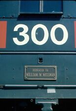 Guilford Trans Boston & Maine   # 300 - Plaque on cab side 