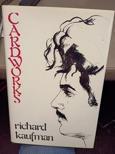 CardWorks By Richard Kaufman 1st Edition Hardcover Dust Jacket Mint picture