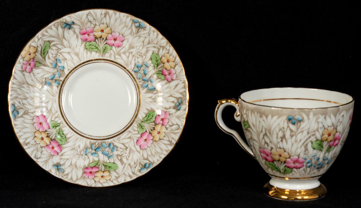 Vintage Stunning ABJ Grafton Cup and Saucer