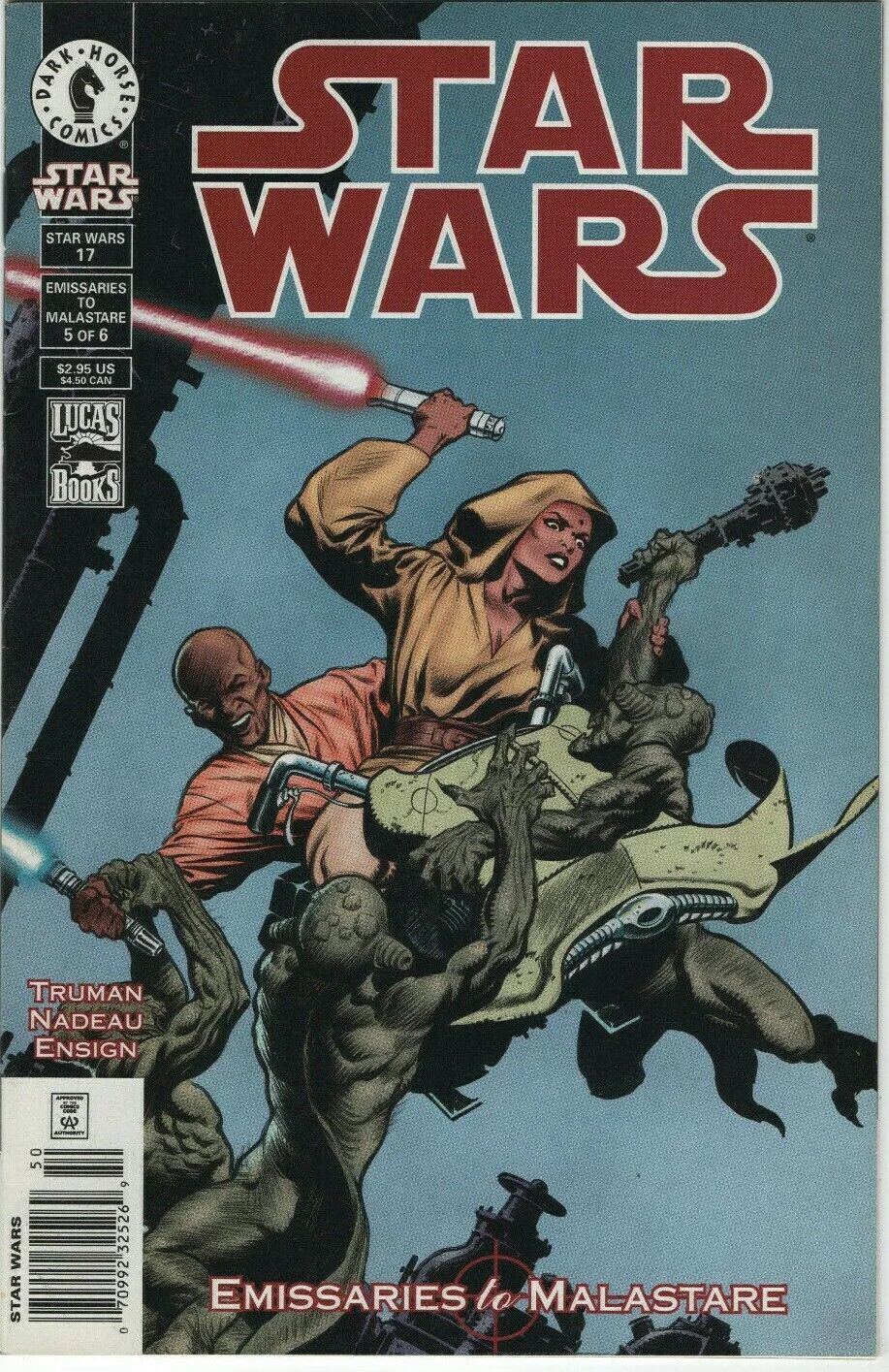 Star Wars #17 1st Appearance Quinlan Vos Newsstand Variant Dark Horse Comics
