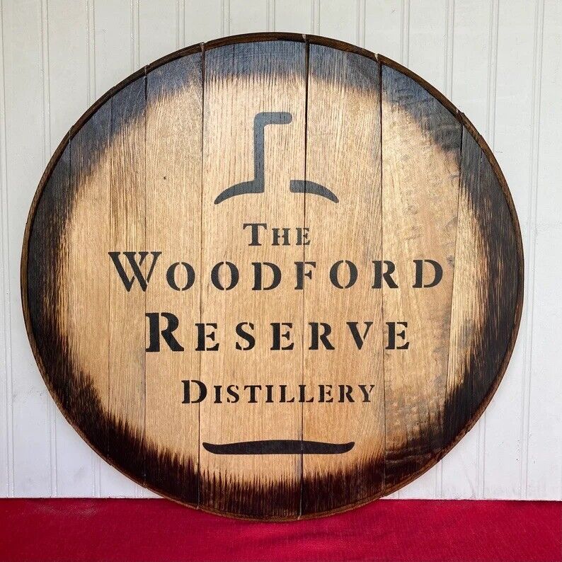 Woodford Reserve Bourbon Barrelhead.  Wall Art Decor - 