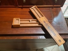VICTORIAN ARTIST PUZZLE STORAGE PENCIL BOX picture