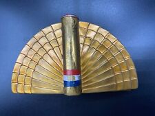 Vintage Coty WWII Era Winged Victory Flying Colors Eagle Wings Vanity Compact picture