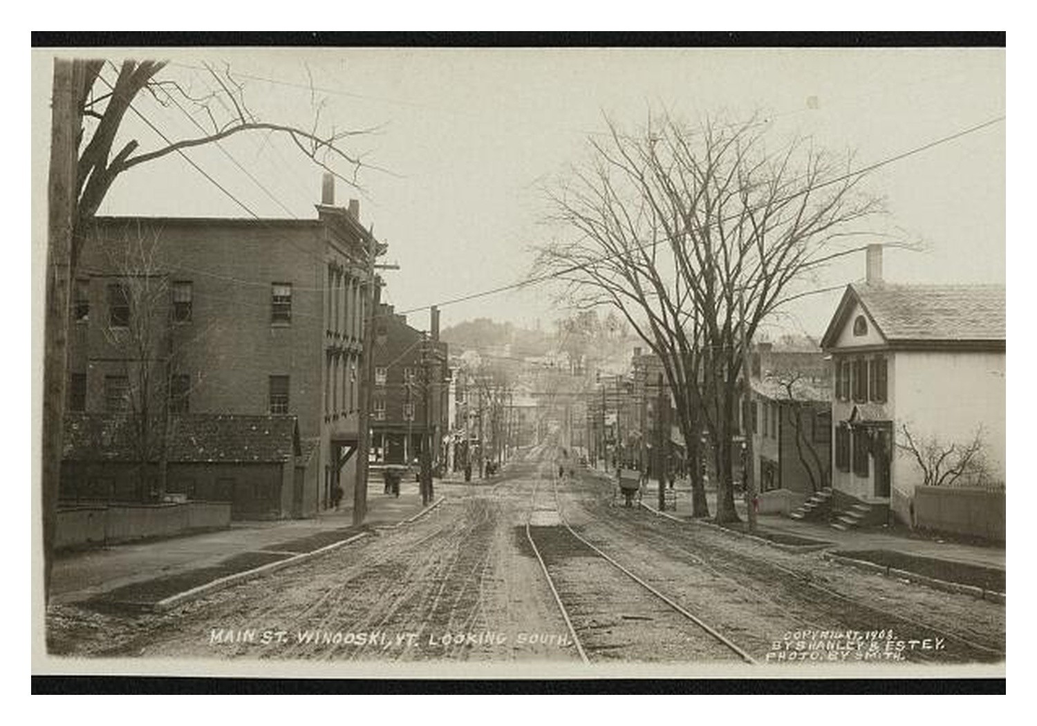 Winooski Vermont Main Street Standard Postcard Winooski Vermont Main Street Standard Postcard
