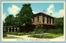 General Sherman's Headquarters Savannah Georgia Postcard picture